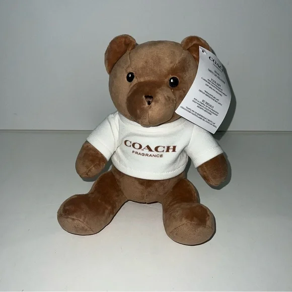 Coach Brown Teddy Bear Plush - Picture 2 of 6
